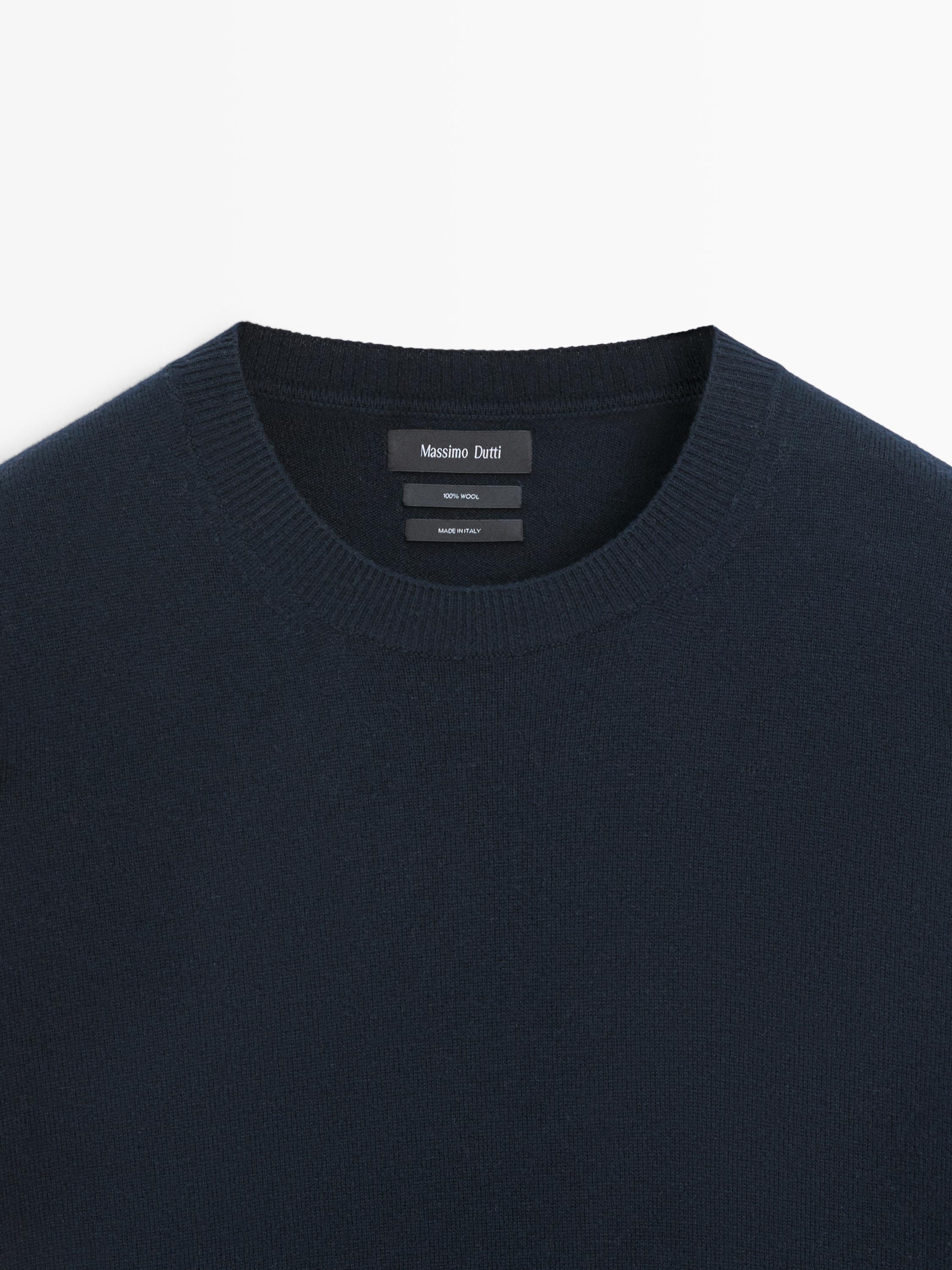 Pull en maille 100 % laine